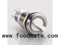 19mm Metal Selector Switch With LED