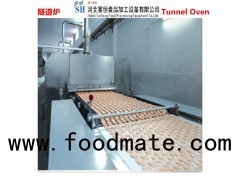 SAIHENG bisucit baking tunnel oven / pizza baking tunnel oven