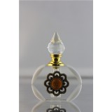 Antique Electroplated Crystal Oil Bottles