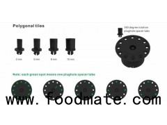 Multifunctional Spacer Tabs To Create A Ideal Gap For Irregular Tiles