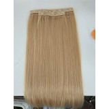 High Quality Flip In Hair Extensions Human Hair 613# Color Flip In Wholesale Halo For Salon