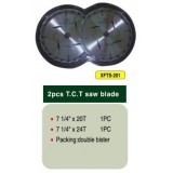 2PC TCT Saw Blades Set (EN/MPA Certificate)