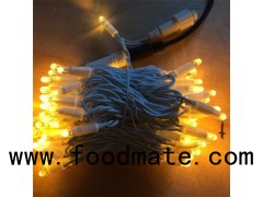 Rubber wire led string light