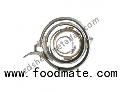 Zinc Plated or Stainless Steel Pipe Clamp with Chrome Screw