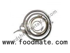 Zinc Plated Or Stainless Steel Pipe Clamp With Chrome Screw