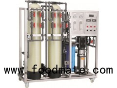 500L One Stage Two Plastic Tanks Hard Water Reverse Osmosis Domestic Filter Treatment System