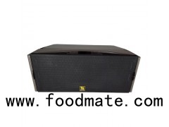 KUDO Tri Way Dual 12 Inch Long Throw Pro Audio Line Array Speaker Box