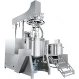 500L Lifted Pharmaceutical High Shear Inline Homogenizer Dispenser Emulsifier Machine