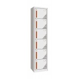 Single Line 6 Door School Lockers