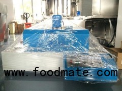 Blue Semi Automatic Horizontal Electric Wrapping Machine