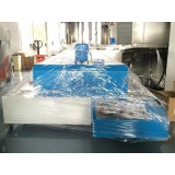 Blue Semi Automatic Horizontal Electric Wrapping Machine