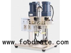 Four Rollers Pneumatic Desktop Plastic Bottle Capping Machine