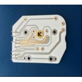 Ceramic Based Pcbs With 3.0mm Thickness White Soldermask And Plated Gold