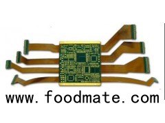 10 Layers 1.2mm Thickness HDI Rigid Flex Pcb With Impedance 100 Ohm