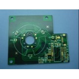 Double 2.0mm Iron Based PCBs With Green Soldermask And Plated Gold