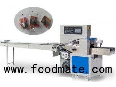 MB-B250 Bottom Film Flow Pack Machine For Cutlery|fork|knife|bakery|chocolate Bar