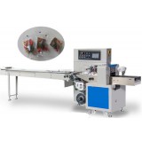 MB-B250 Bottom Film Flow Pack Machine For Cutlery|fork|knife|bakery|chocolate Bar