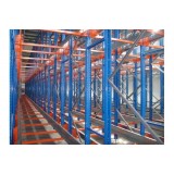 Heavy -Duty Radio Shuttle Racking System Warehouse Storage