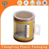 Clear Plastic Tube Packaging Box with Handle for Wheel Cover