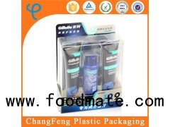 Custom Made Printed Clear Plastic Skin Care Product Bottles Packaging Box