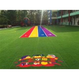 Kindergarten Synthetic/fake Grass For Indoor Or Outdoor Playgrounds Putting Greens