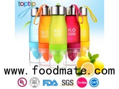 Lemon Juice Fruit infuser water bottle