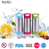 Stainless steel fruit juice water bottle