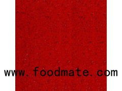 Diamond Red Galaxy Artificial Quartz Stone KF-005