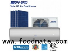 12000BTU DC48V Solar Dc Air Conditioner And Solar Powered Split Air Conditioner Solar Cooling