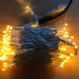 Rubber wire led string light