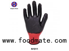 13G Polyester Shell With Nitrile Coated Work Gloves (N6007)