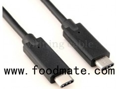 USB 3.1 Type-C to Type-C Cable(BLACK)