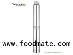 Large Flow Stainless Steel Oil-Cooling Deep Well Submersible Pump 2/φ129mm 220/380V 1-10hp