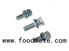 Carbon Steel Hex Head Screws and Washers