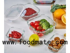 Pretty Glass Container For Food Storage