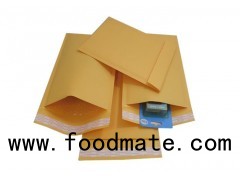 Gold Yellow Color Kraft Paper Bubble Padded Mailers Shipping Self Seal Envelopes
