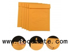 #000 4x8 Secure Self-seal Golden Yellow Kraft Bubble Padded Mailers For Shipping Mailing Suppplies