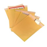 Self Seal Gold Kraft Bubble Padded Mailer Envelopes With Hot Melt Glue Adhesive