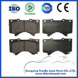 Ceramic High Performance Durable Brake Pad With Shim For Toyota Tundra