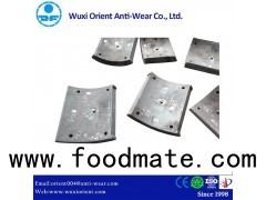 Wear-resistant And Impact Resistance Martensitic Cr Mo Alloy Steel Coal Mill End Liners