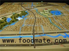 Panoramic Display Of Rural Planning Physical Model