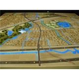 Panoramic Display Of Rural Planning Physical Model