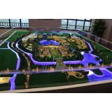 Panorama Physical Model Of Industrial Area