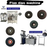 Abrasive Flap Disc Machine