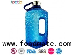 BPA Free PETG Gym Plastic Water Bottle 2.2l Water Bottle