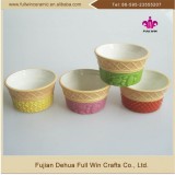 Ice Cream Bowl Wholesale Restaurant Ice Cream Ceramic Containers