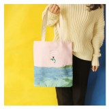 Reusable Cotton Canvas Tote Bags Printing Logo Wholesale