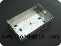 2 Gang Electrical Metal Box