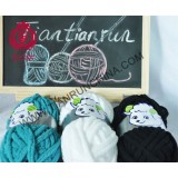 Filato di sciarpa lavorata a maglia degli uomini di buona qualità / filato fine del knitting