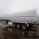 CIMC Skeleton Tanker , Diesel Fuel Tanker Trailer , Gasoline Petroleum Trailers For Sale , Crude Oil